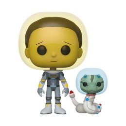 Figuren Funko Pop Rick und Morty - Morty Space Suit mit Schlange (Selten) Genf Shop Schweiz