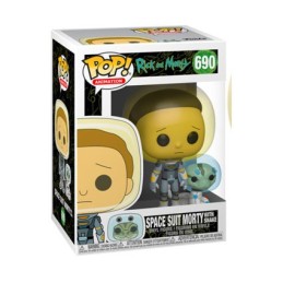 Figuren Funko Pop Rick und Morty - Morty Space Suit mit Schlange (Selten) Genf Shop Schweiz