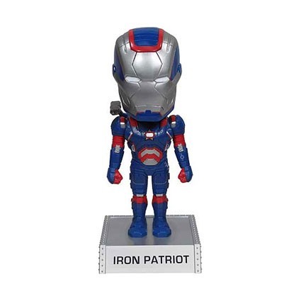 Figuren Funko Iron Man 3 Iron Patriot Wacky Wobbler Bobble Head Genf Shop Schweiz