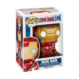 Figuren Funko Pop Captain America Civil War Iron Man (Selten) Genf Shop Schweiz