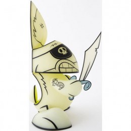 Figurine The Loyal Subjects Chaos Ghost Pirate Bunny Phosphorescent par Joe Ledbetter Boutique Geneve Suisse