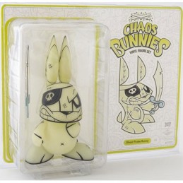 Figurine The Loyal Subjects Chaos Ghost Pirate Bunny Phosphorescent par Joe Ledbetter Boutique Geneve Suisse