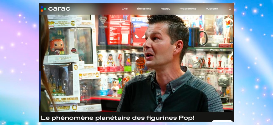 Das Interview wurde von Carac TV in unserem Geschäft in Genf geführt